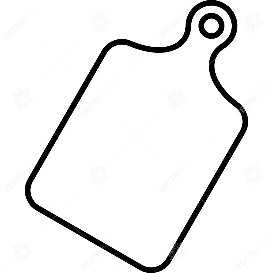 Cutting Board Icon Vector Design Illustration