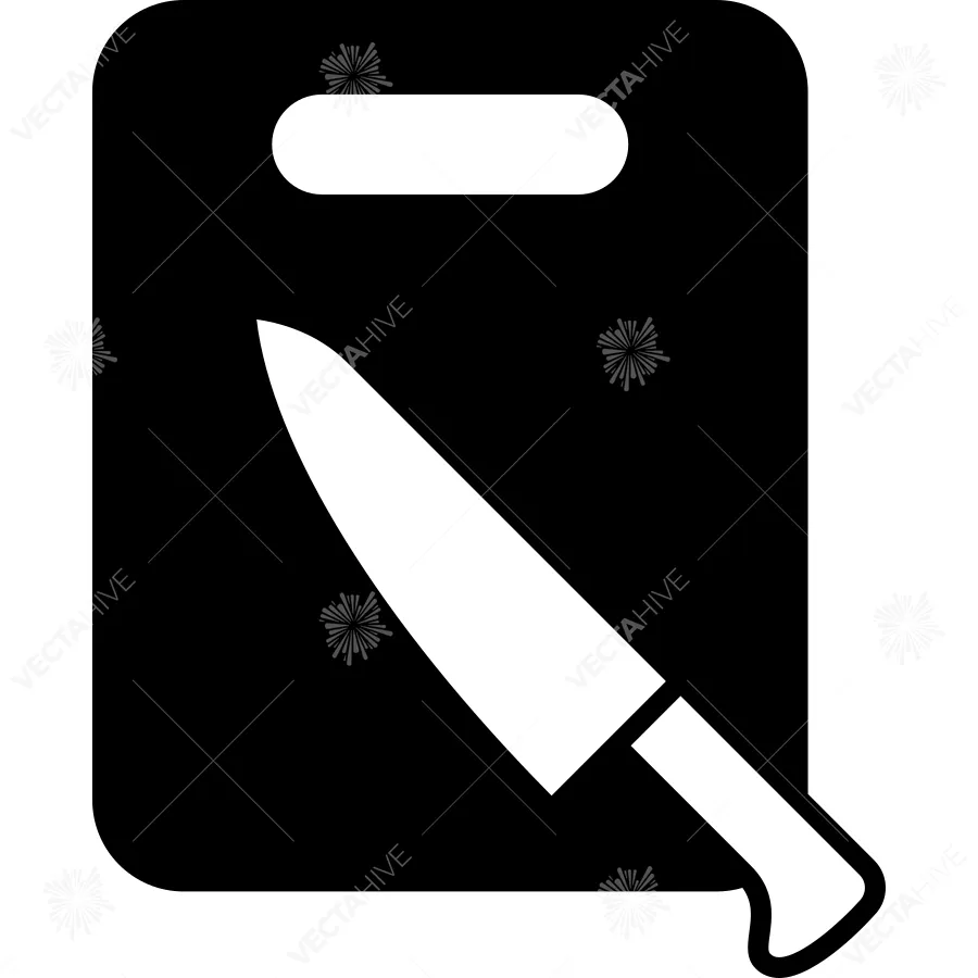 Cutting Board Icon Vector Design Illustration